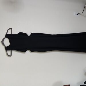 Lulus black gown, size medium
